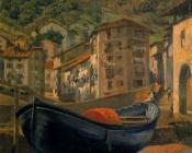 伊格纳西奥 狄亚兹 奥拉诺 : Lancha azul (Motrico)